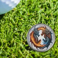 Dragon's Duel Golf Ball Markers