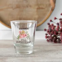 Flower Bow Boho Bachelorette Nashville Weekend  Shot Glass