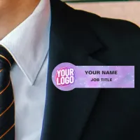 Professional Name Tags with Your Company Logo