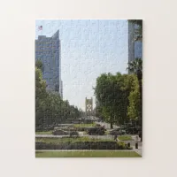 Sacramento: Tower Bridge from Capitol Mall Jigsaw Puzzle