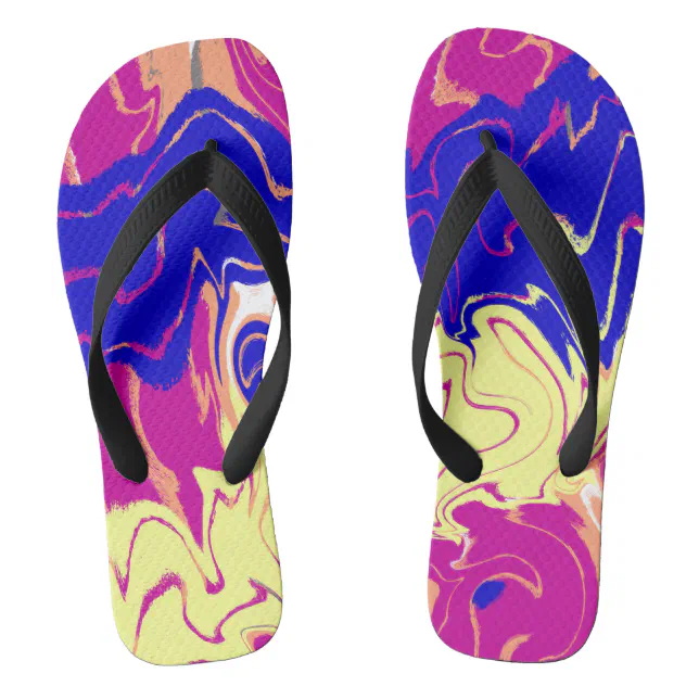 Colorful Traces Flip Flops