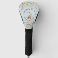 Nostalgic Blooming Buttercups Golf Head Cover