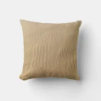 Beach Sand Dunes Throw Pillow