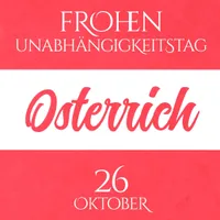 EO Austrian Independence Day (October 26)