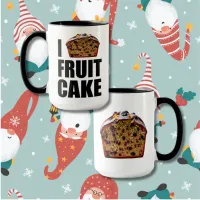 I Love Fruitcake Mug