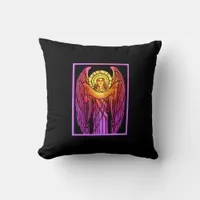 Stained Glass Angel Pillow