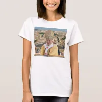 Pope Benedict XVI with the Vatican City T-Shirt