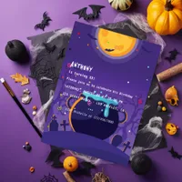 Halloween Birthday Party Invitation