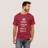 Keep Calm and Dilly Dilly Dark Men's T-Shirt