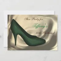 High Heel Shoes Birthday Party Invitation