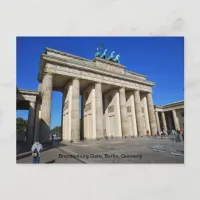 Brandenburg Gate, Berlin, Germany Postcard