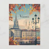 Travel to Vienna Postcard