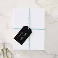 "With Love" Gift Tag in Black and White