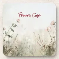 Dreamy Scene of Spring  Flowers Beverage Coaster