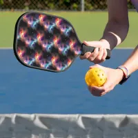 Stellar Symphony Galactic Nebulas Pattern Pickleball Paddle