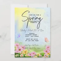 Spring Tailgate Friendsgiving Grill & Chill Party Invitation