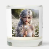 Beautiful April Fairy in Daisies Scented Candle