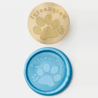 Wax Seal Stamp - Polydactyl Paw Print