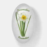 Daffodil Flower Personalized Paperweight