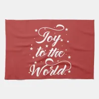 joy to the world Christmas Towel