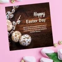 Happy Easter Card (Square)