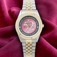 Elegant 52nd Star Ruby Wedding Anniversary Watch