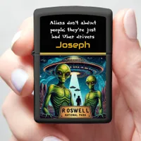 Mysterious Encounter at Roswell National Park Zippo Lighter