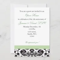 Elegant green Corporate party Invitation