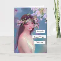 Love is Your True Essence | Fairy Like Angelic  Card