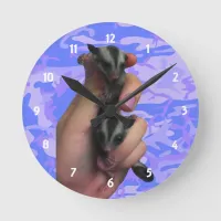 Baby Sugar Gliders Clock