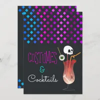 Thumbnail for Costumes and Cocktails Halloween Party Invitation