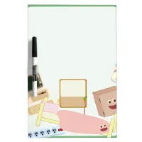 Cute Dorm Living Pattern Dry Erase Board