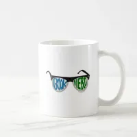 Book Nerd Glasses Coffee Mug