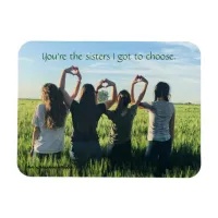 BFFs | Best Friends Forever Sisters Quote Magnet