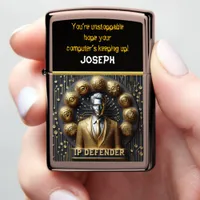 A Lawyer Championing Intellectual Property Rights Zippo Lighter