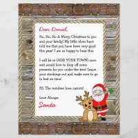 Personalized Letter from Santa Claus