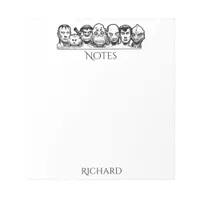 Rogue's Gallery Personalized Notepad