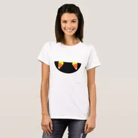 Funny Halloween Candy Fangs T-Shirt