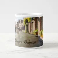 Bruges Belgium Sketch Medieval | Giant Coffee Mug