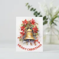 Vintage Bell - Christmas Card