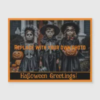 Halloween Magnetic Photo Greeting