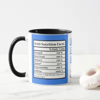 Best Dad Ever | Fathers Day Funny Attributes Blue Mug