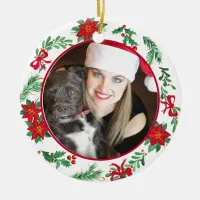 Personalized Ceramic Photo Ornament