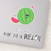 You are One in a Million Thank You Watermelon Sticker