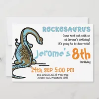 Rockosaurus Dino-Mite Birthday Bash! Invitation