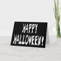 Ghost Halloween Text Card