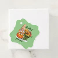 Thankful and grateful favor tags