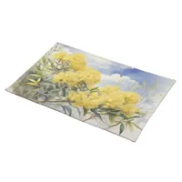 National Flower Australia Golden Wattle | Cloth Placemat