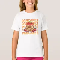 Pancakes Topped with Strawberries T-Shirt