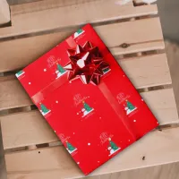 Snowman Christmas Wrapping Paper